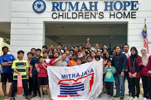 Bringing Festive Smiles to the Children of Rumah Hope
