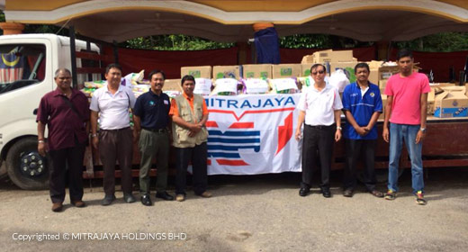 Mitrajaya CSR - Flood Relief in Maran, Pahang and Gua Musang, Kelantan