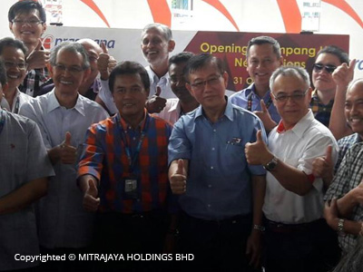 OPENING OF NEW LRT STATIONS ON AMPANG LINE